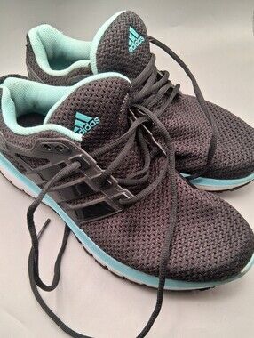 adidas Women's Black & Mint Athletic Running Shoes